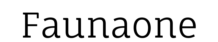 Fauna One Font Download Free